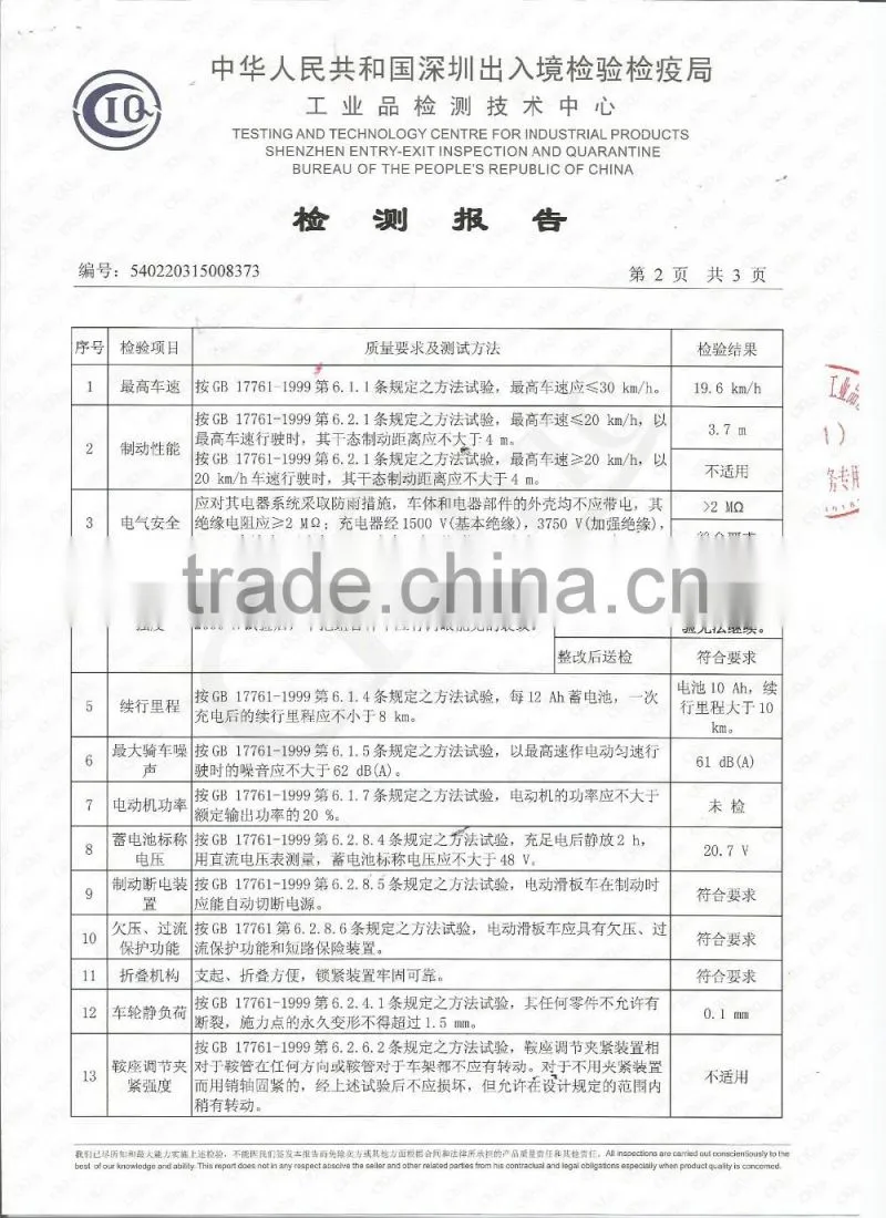 Two Wheel CE Approved Foldable China E-Scooter light foldable trolley folding bicycle