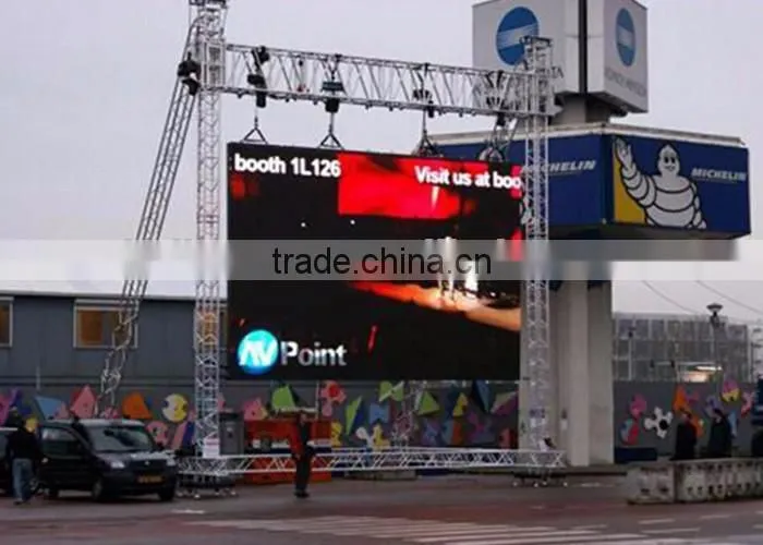 Large screen P10 full color led display outdoor advertising display led full color led display