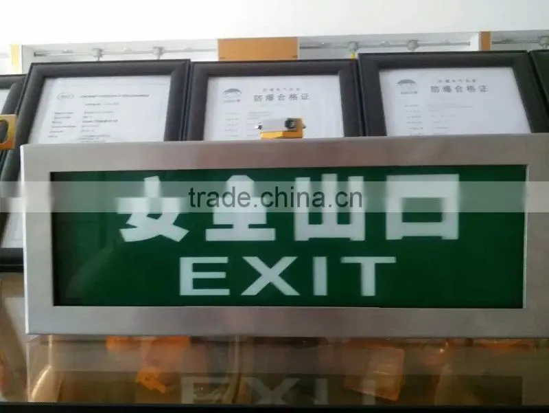 CHINA explosion proof exit emergenty lamp LED
