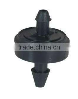 plastic pressure compensating water irrigation dripper