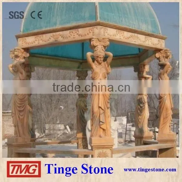 Marble column granite pillar designs from factory TMG manufacture