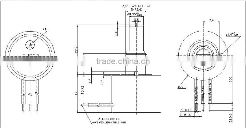 FHS22 Contactless type sensor Rotary position sensor Hot new Inductive Proximity Sensor CE UL ROHS ISO9001 ISO14001 ISO18001