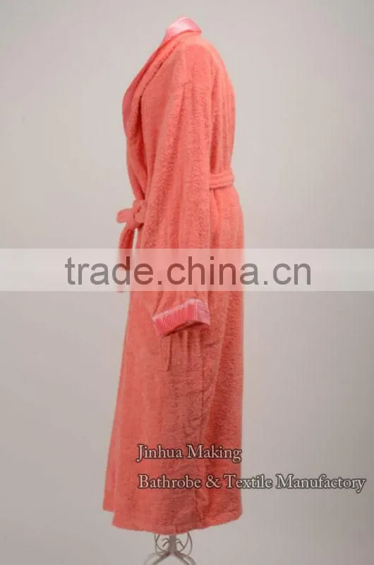 Women's Chaps Pajamas Terry Velour Wrap Robe with piping