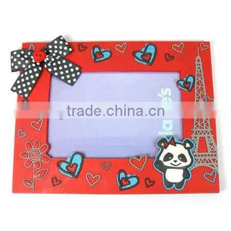 strawberry shortcake rubber photo frame for promotion gifts (MYD-PF1548)