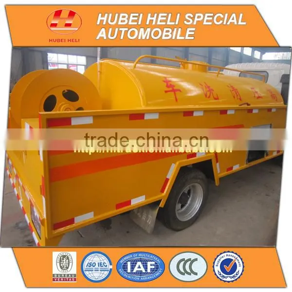 Japan technology 4x2 4000L sewer dredge truck 120hp engine good quality