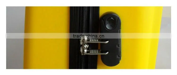 2014 china factory High quality fashion ABS elastic paint suitcase/waterproof
