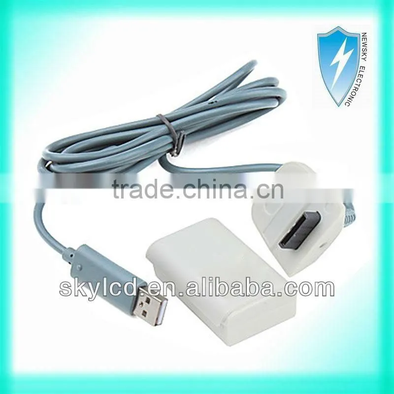 for xbox360 battery pack&chargeable cable