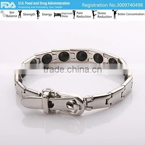 Noproblem P020 hot new energg titanium casual for couple frendship stainless steel bracelet