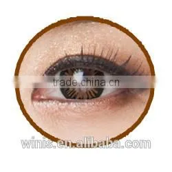 wholesale 7 Colors cheap rainbow black contacts lenses