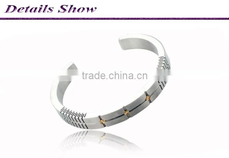 stainless steel bangles with your logo