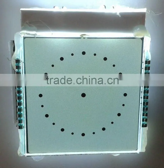 Silk print Clock lcd display