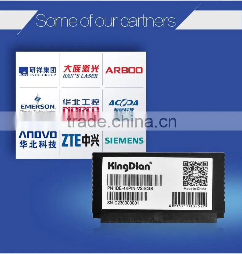 KingDian ssd drives Industrial Horizonta DOM Disk on Module 8gb IDE for Desktop/Laptop
