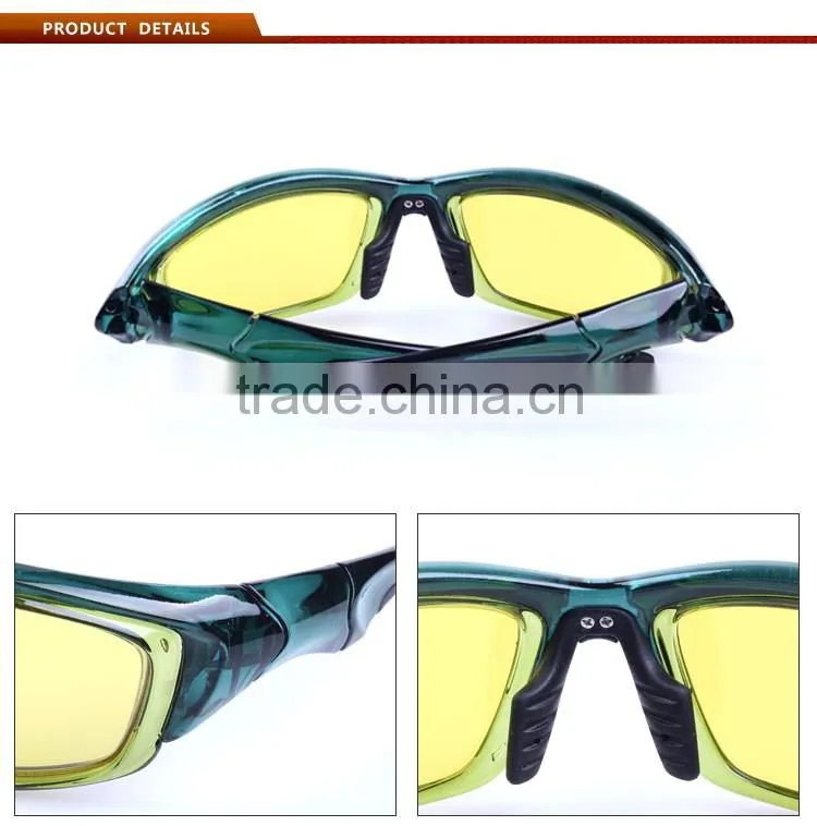 popular wholesale items night vision glasses blue mirror sunglasses