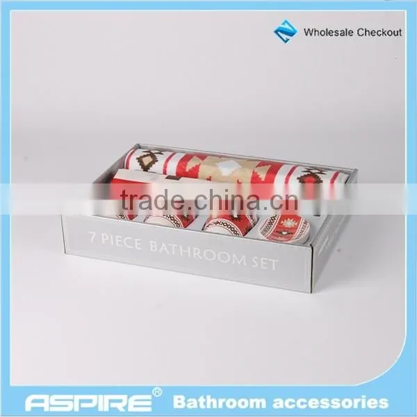 Houseware ceramic plastic bathroom accessories