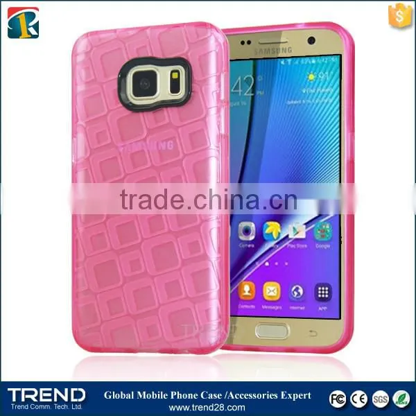 low price transparent clear tpu soft case for samsung galaxy s7