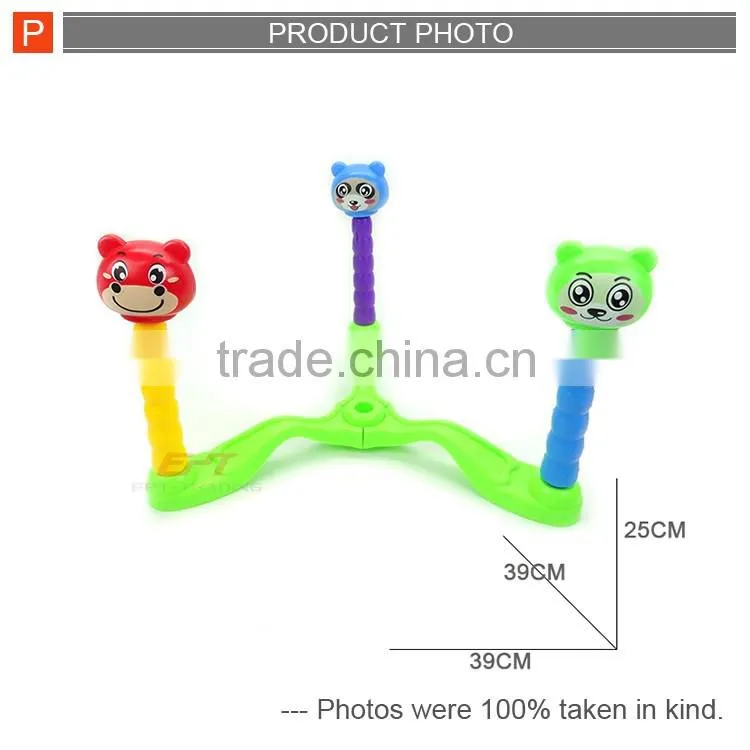 Funny plastic ring toss ferrule game toys for kid