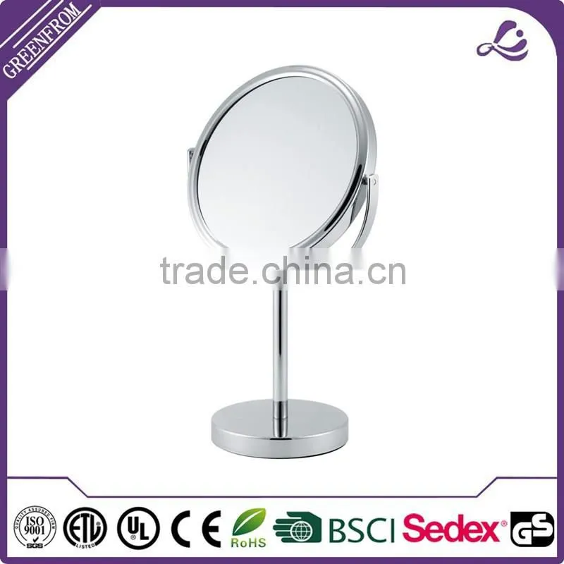7 Inch metal desktop vanity cosmetic mirror