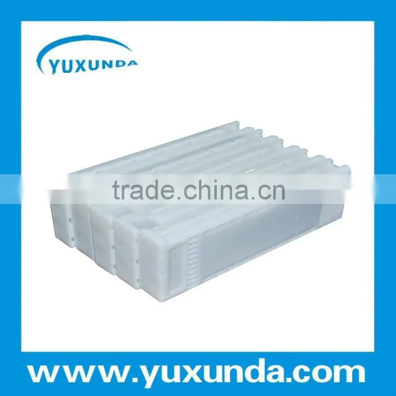 Newest!! YUXUNDA New 700ml refillable cartridge with ink bag and reset chip for Epson SC-T3000 SC-T5000 SC-T7000