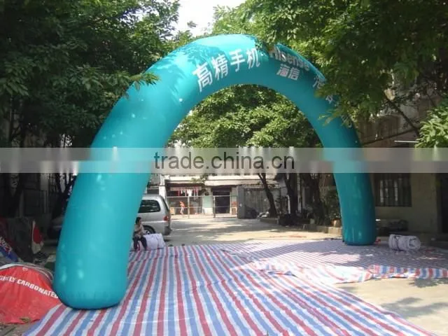 Popular commercial small advertising inflatable entrance arch