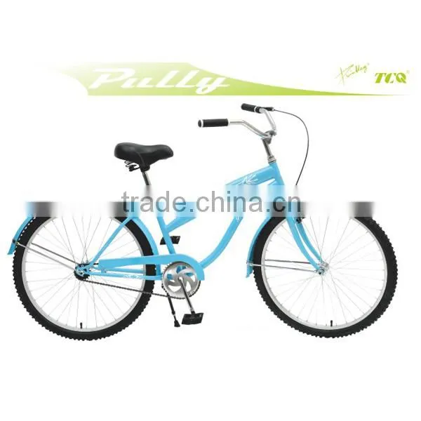 2014 26" Fat Bike/Snow Bike/Sand Bike Beach Cruiser PULLY 24 inch single speed CHEAP Beach cruiser bike