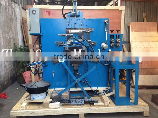 Hydraulic and mechanical bucket handle making machine(wendy@jzhoufeng.com)