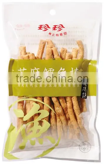 Prepared Polloick Fish Snack With Sesame Stick