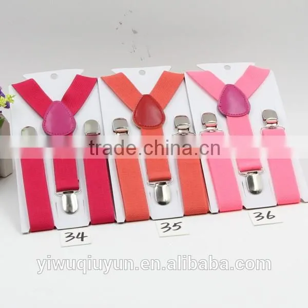 Fashion novelty kids suspenders baby suspenders wholesale price cheap kids accessories