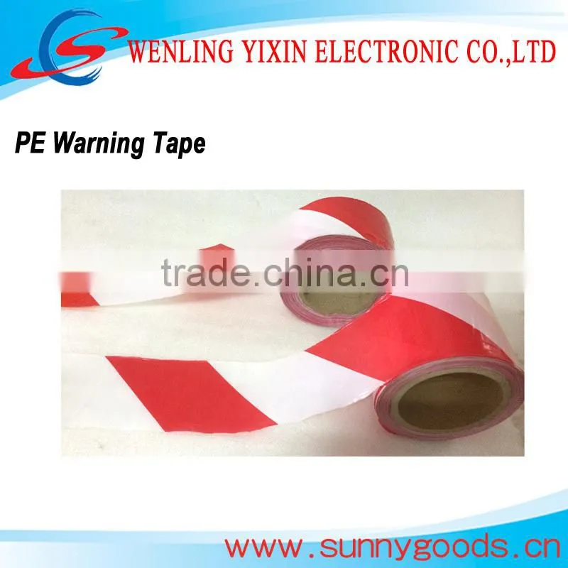 Printable PE caution warning tape