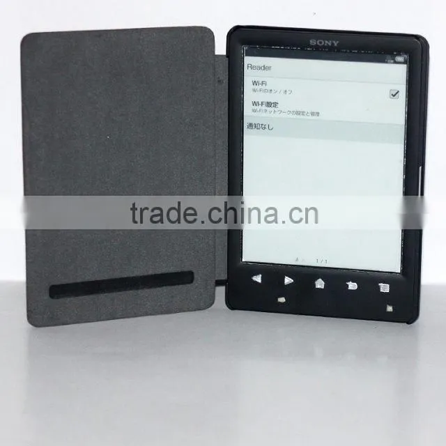 For Sony PRS-T3 PRS-T3S Ebook Reader DA Red PU Leather Hard Cover Case