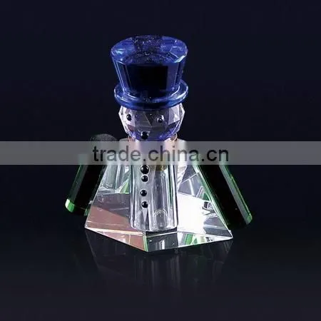 2016 Blue pretty crystal perfume bottle