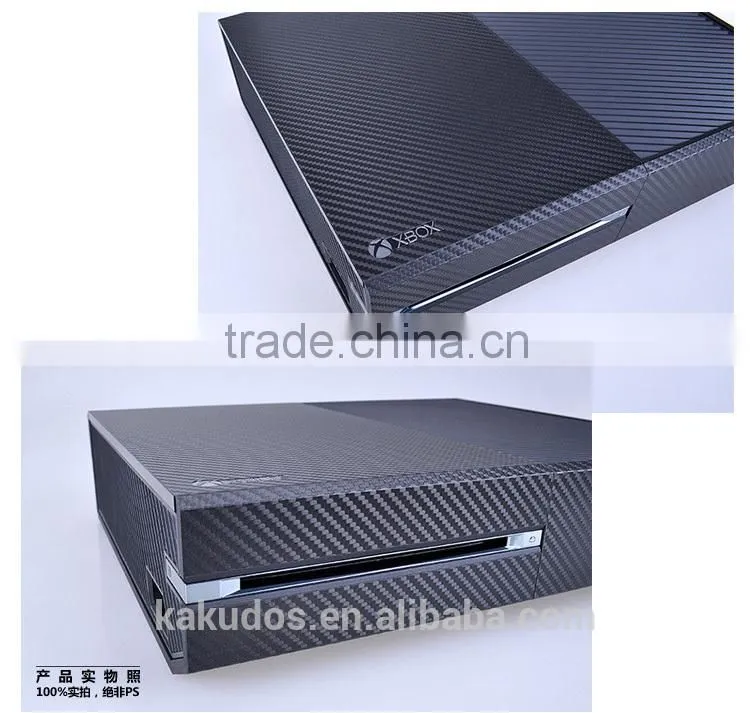 NEW 3D CARBON FIBER - Air Release vinyl decal faceplate mod kit by System Skins for Microsoft Xbox One Skin (XB1)