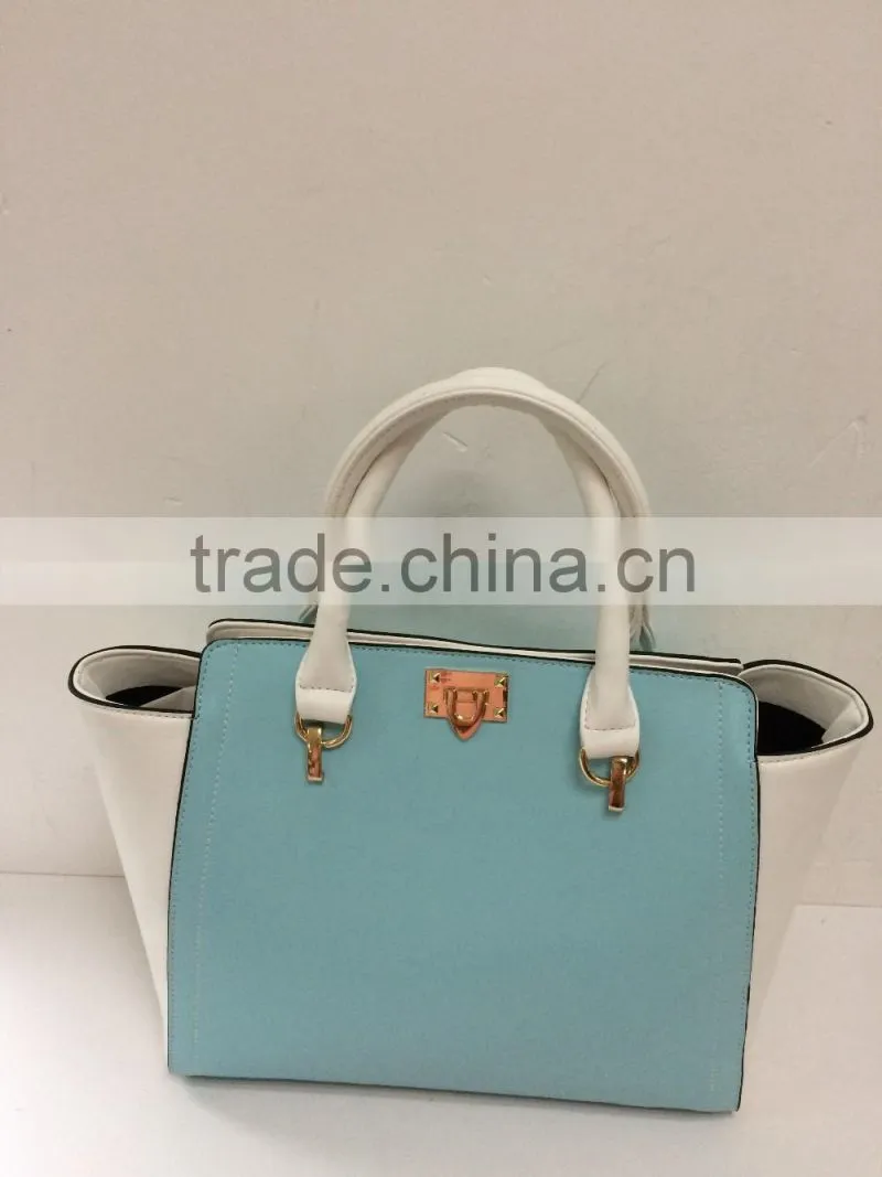 Lovely color young ladies handbag bags