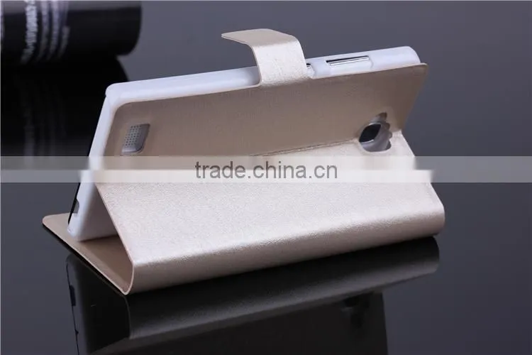 Alibaba China Leather Case for Huawei honor 3c play,Wallet Case For Huawei honor 3c play