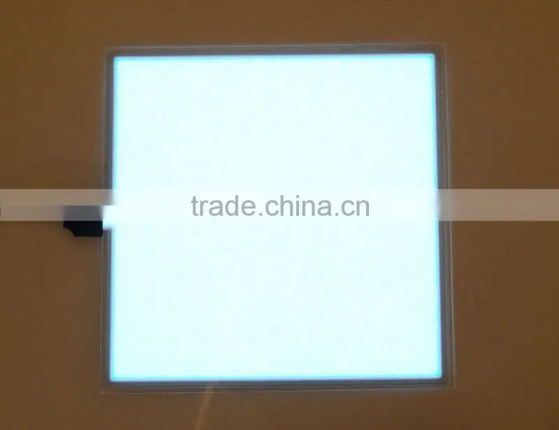 whtie color super thin waterproof A4 size EL panel backlit with high brightness