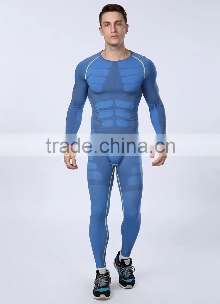 Men's Cool Dri Fit Compression Baselayer Short Sleeve T Shirts, Crew Neck Stretch Slimming Body Shaper Top Shirt