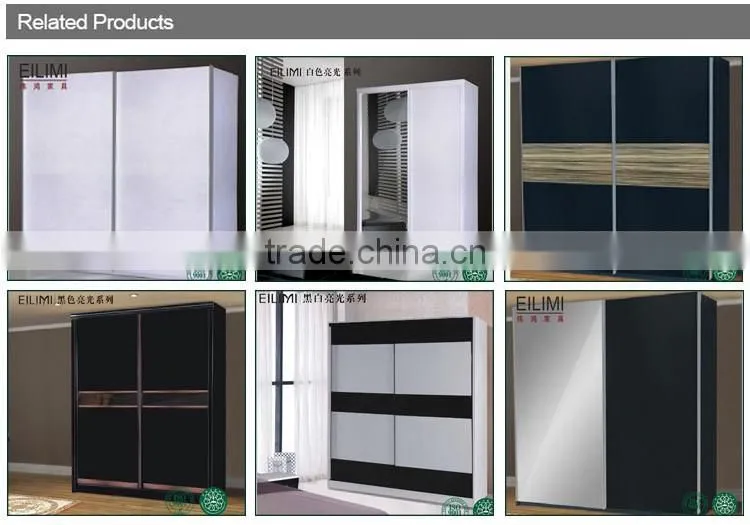 Easy to maintain and long service life wall wardrobe mounting designs
