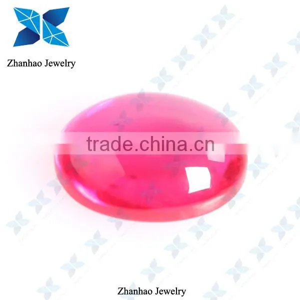 Factory price raw pink ruby rough cabochon stone