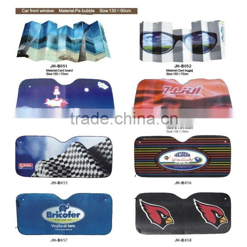 PE foam car sun shade