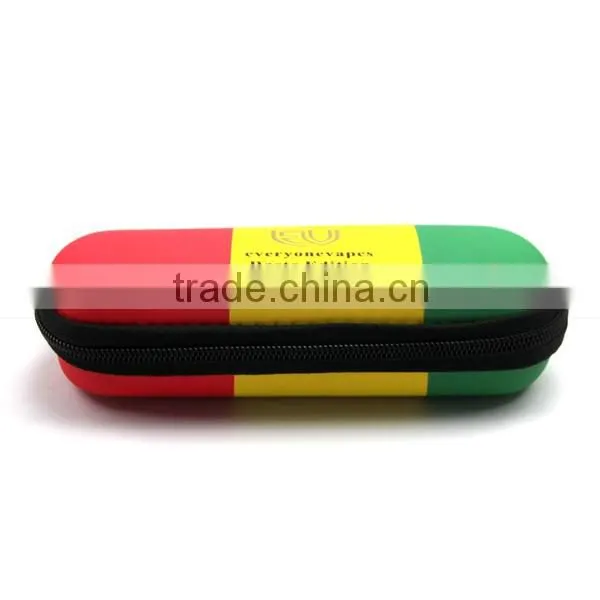 New sale Red/green/yellow three bars ego ce4 zipper case zipper pencil case