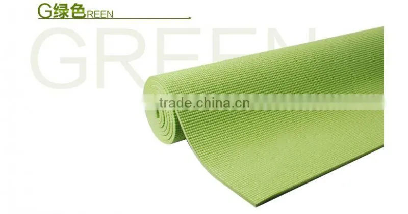 cheap PVC 4-20mm Indoor homw gym Fitness Equipments folding unique Yoga Mat