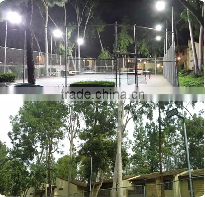DLC Listed Waterproof IP66 AOK 400W LED High Mast Lighting to Replace 1000W Stadium Sports Field Light
