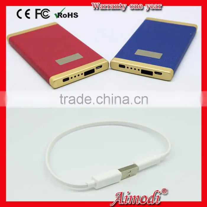 Manufactory prodcution Portable Power bank 8000mah Aimodi-P8