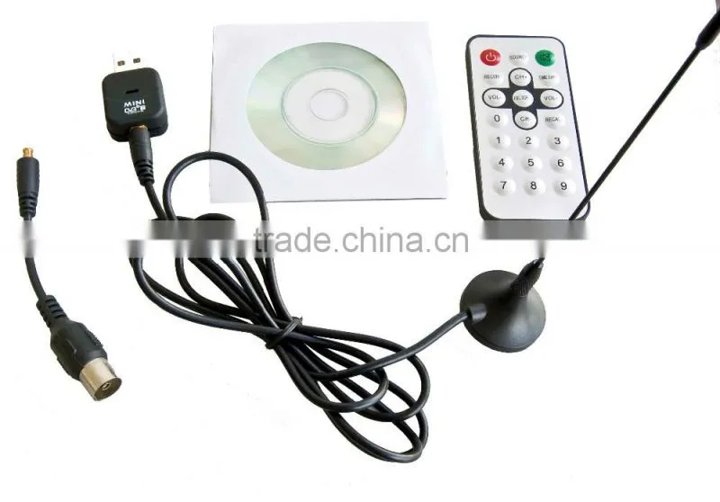 Mini digital dvb-t 1920*1200 high resolution universal tv tuner