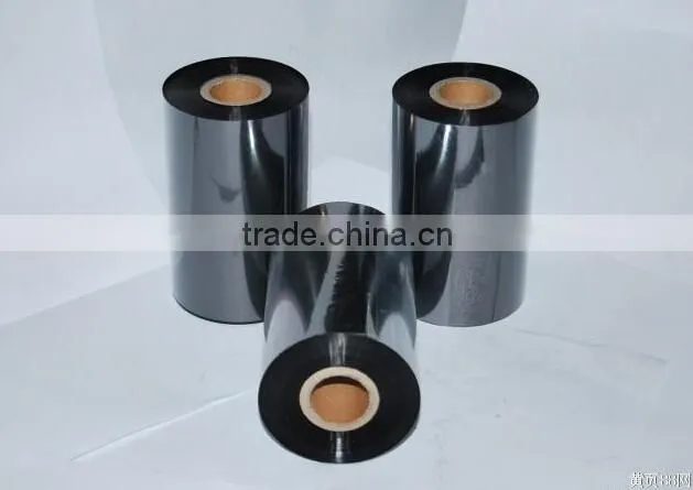 adhesive barcode label barcode label Ribbon compatible thermal transfer ribbon Premium wax,wax/resin,resin TSC ribbon
