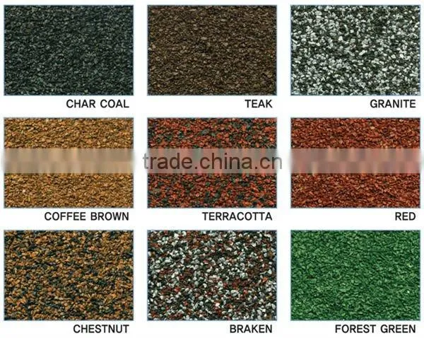 Beatiful roof tiles/Waterproof Roof Tile/ Stone Coated Metal Roof Tile