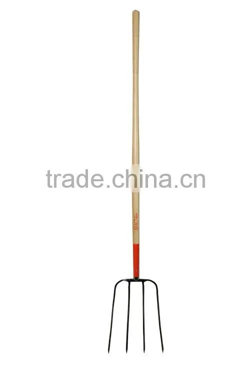 forged hay fork