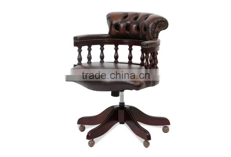 Chesterfield Commander Leather Office Chair