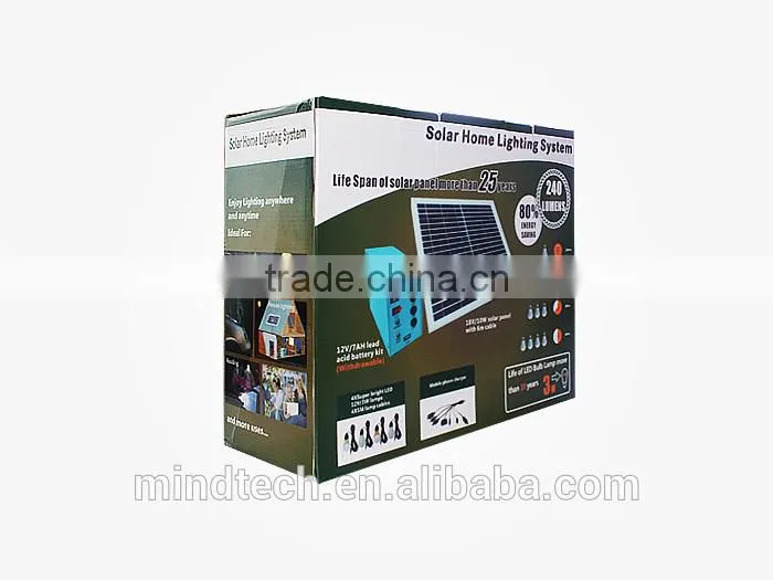 10W rechargeable LED emergency solar lamp