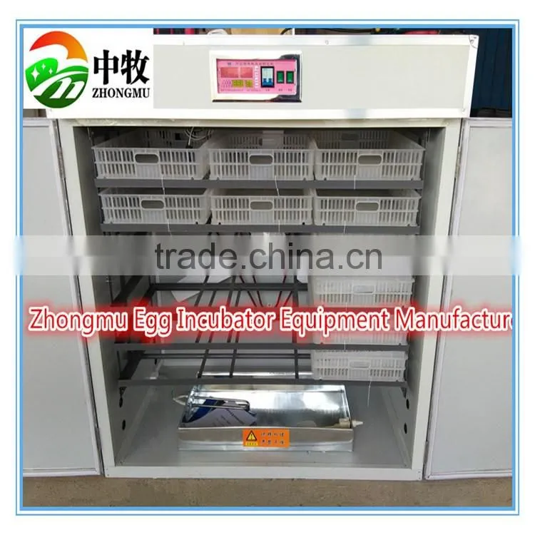Top selling newly design full automatic egg incubator hatching 2376 eggs for sale