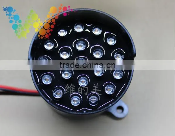 C52mm Vehicle Mounted LED Traffic Arrow Board Sign Small Pixel Cluster Kit Amber